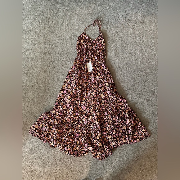 Kivari Hendrix Halter Maxi Dress - M - Picture 3 of 7